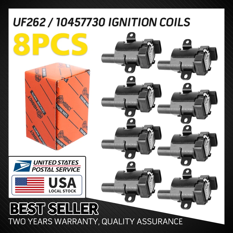 (Calidad OEM) 8 piezas bobina de encendido nueva 10457730/UF262, para Hummer H2 2003-2006 Foto 1 de 4