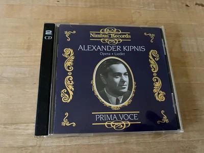 HISTORY Portait Alexander Kipnis (1891-1978)  2 CD-BOX NIMBUS RECORDS PRIMA VOCE - Bild 1 von 3