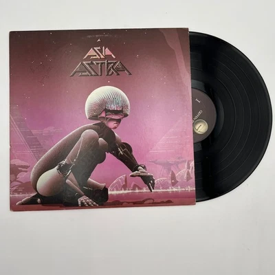 Asia Astra LP 1985 Geffen VG+/VG+ CRC Club Lyric Inner GO Voice America - Image 1 of 4