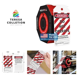 NMC 100 Sperrschilder von der Rolle, Gefahr funktioniert nicht, OSHA-konform gemacht... - Bild 1 von 10