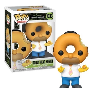 Funko POP The Simpsons Treehouse Of Horror Donut Head Homer #1033 Vinyl Figure S - Picture 1 of 1