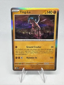 110/167 TING-LU | RARE HOLO | TWILIGHT MASQUERADE POKEMON CARD - Picture 1 of 2