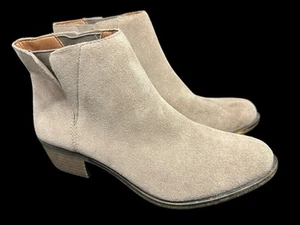 NEW Lucky Brand Benissa Suede Boots Size 6.5 - Picture 1 of 5