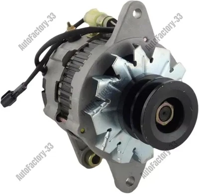 24V 40A Alternator 1812004710 for Isuzu 4BD1 4BG1 6BD1 6BG1 6WG1 Hitachi EX100-2 - Image 1 of 3
