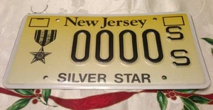 Nueva Jersey ESTRELLA DE PLATA Medalla Matrícula Guerra Combate Valor Decoración Militar - Imagen 1 de 3