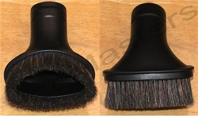 GENUINE Vacuflo central vacuum & portable black Premium Dusting Brush attachment
