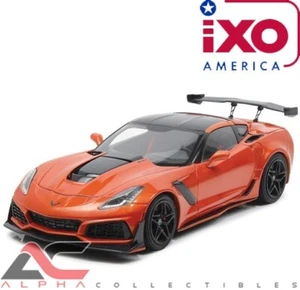 IXO IA18001 1:18 2019 CHEVROLET CORVETTE ZR1 (SEBRING ORANGE) - Picture 1 of 3