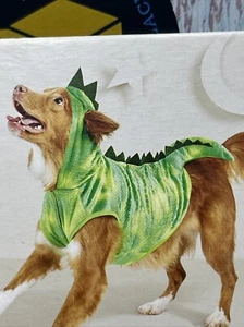 Dinosaur Dog Hoodies Pet Clothes Costume .large.NWT.Ships Within 24 Hr - Picture 1 of 9