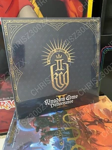 Kingdom Come Deliverance II 2 Vinyl Record Soundtrack LP Black VGM OST Warhorse - Foto 1 di 3