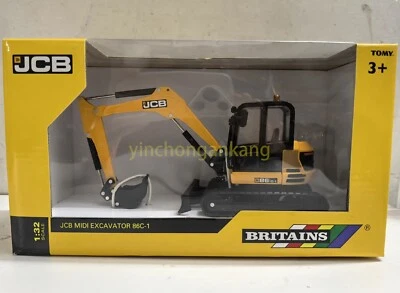 Britains 43013 Jcb Midi Excavator 86C-1 - Britains - 43013 - 1:32 - Image 1 of 4