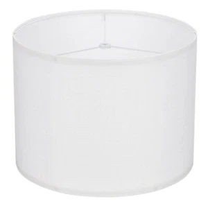 1Set Drum Lamp Shades for Table Lamps 13"x13"x10" Linen Lampshade Easy Assemb... - Picture 1 of 7