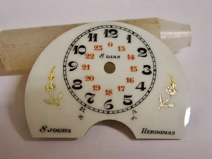 Hebdomas Enamel Dial Days Tage Dias NOS 8 Tage Emaille Zifferblatt - Bild 1 von 5