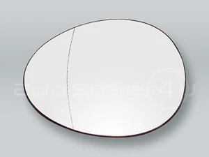 Espejo de puerta con calefacción vidrio y placa de respaldo izquierda se adapta a MINI Cooper 2007-2012 - Imagen 1 de 2