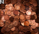 1909-1958+Lincoln+Wheat+Penny+Cent+Roll%2FLot+%7E+Mixed+PDS+%7E+50+Coins+%2B+BONUS