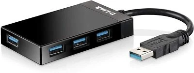 D-Link DUB-1341 4-Port Super Speed USB 3.0 Hub, Rev A1 - Image 1 of 4