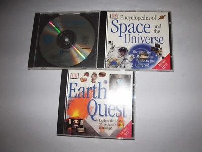 DK Encyclopedia of Space & the Universe &Earth Quest & Smithsonian's America PC - Image 1 of 3