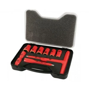 Wiha Tools 31496 Insulated 3/8" Drive T-Handle Socket Set, 10 Pieces - Picture 1 of 1