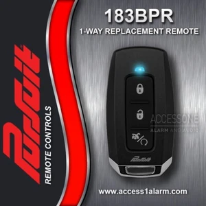 New Pursuit 183BPR 1-Way 3-Button Remote Control TBQT5-AM1W PRO9556Z - Picture 1 of 3