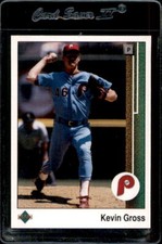 1989 Upper Deck #31 Kevin Gross Philadelphia Philles - Nice Card!