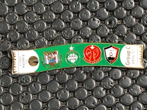 PINS BADGE FOOTBALL SOCCER ASSE SAINT ETIENNE VS MAINZ - Picture 1 of 1