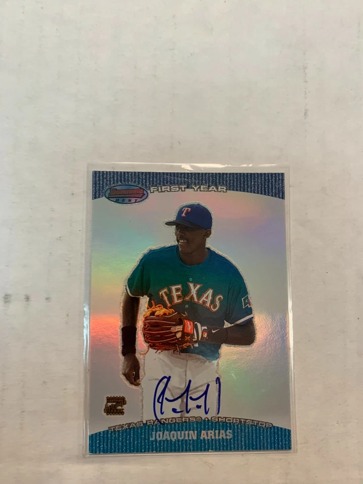 Joaquin Arias 2004 Best Rookie Auto Card #BB-JA - Image 1 of 1