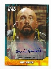 2017 Doctor Who Signature Series 88 autograph David Garfield 