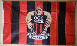 OGC Nice Football 3 x 5 Fuß Fußball Futbol Banner Flagge - Bild 1 von 2