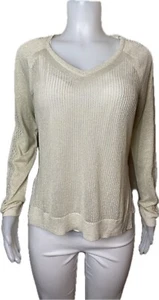 Blusa Top de Lino Marca F. Lucky M Malla Multicolor Cuello en V. NUEVO CON ETIQUETAS $89 - Imagen 1 de 11