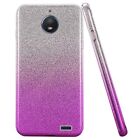 Gsa Two Tone Glitter Hybrid Case For Motorola Moto E4/Xt1767 - Dark Purple