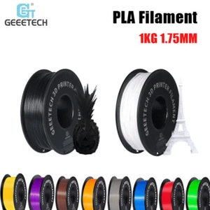 GEEETECH 3D Printier Filament Normal PLA 1KG/Roll 1.75mm PLA Consumables AU - Picture 1 of 14