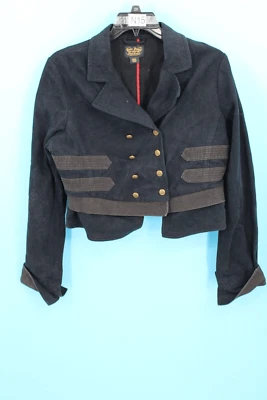 Chaqueta de Colección Polo Ralph Lauren Abotonada Banda Militar Mujer XL Azul Marino Foto 1 de 4