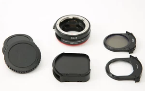 Adattatore attacco filtro drop-in Meike da EF a EOS-R con filtro ND trasparente e variabile - Foto 1 di 12
