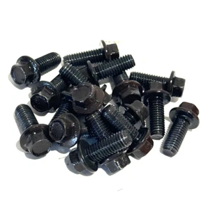 1991-1996 GMC/CHEVY 4L80E TRANSMISSION OIL PAN BOLTS SET HARDWARE USED OEM - Picture 1 of 9
