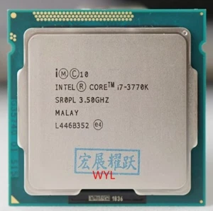 Procesador CPU Intel Core i7-3770K SL0PL 3,5 GHz cuatro núcleos LGA 1155 socket H2 - Imagen 1 de 4