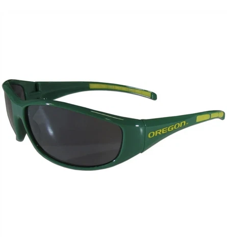 Oregon Ducks Wrap Sunglasses Sports NCAA UV Shades College Glasses Fan Team Cover