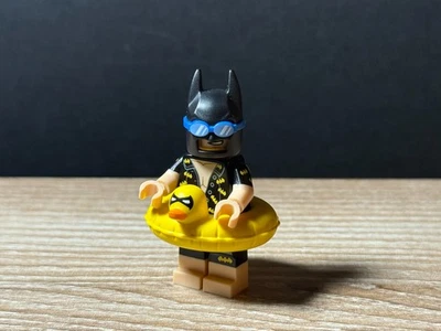 LEGO DC Super Heroes Vacation Batman Minifigure with Floaty RARE - Image 1 of 2