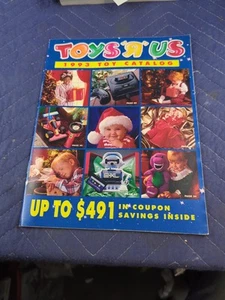 Vintage Toys R Us 1993 Toy Catalog Millennial Nostalgia 90s Kid RARE w/ Coupons - Picture 1 of 3
