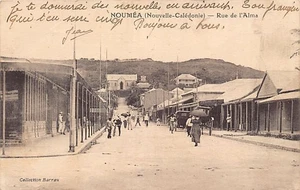 Nouvelle-Calédonie - NOUMÉA - Rue de l'Alma - Ed. Barrau - Picture 1 of 2