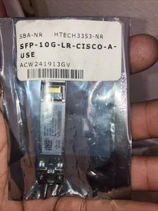 Brand new never opened factory sealed SFP-10G-LR-CISCO-A-USE - Picture 1 of 3