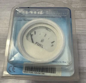OEM NOS INDICADOR DE COMBUSTIBLE FARIA BLANCO 13101 2" BARCO MARINO UNIVERSAL - Imagen 1 de 8