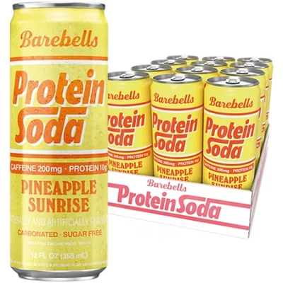 Barebells Protein Soda - 10g Proteína - (12 Bebidas, 12 Fl. Oz.) Foto 1 de 4