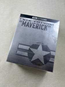TOP GUN MANTA LAB ONE CLICK 4K UHD BLURAY STEELBOOK, NEUF/SCELLÉ - Photo 1/10
