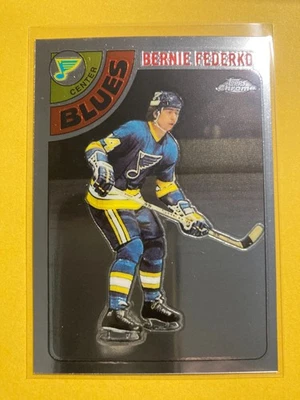 2001-02 Topps Chrome Reprints #4 Bernie Federko - Image 1 of 2