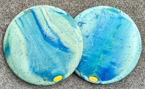 Vibram Discs ~ Swirly Matched Pair ~ Trak & Ascent ~ New ~ 174G/176G ~ Rare/OOP - Picture 1 of 5