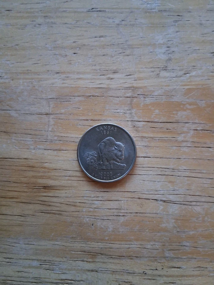 2005 KANSAS QUARTER P MARK - Image 1 of 2