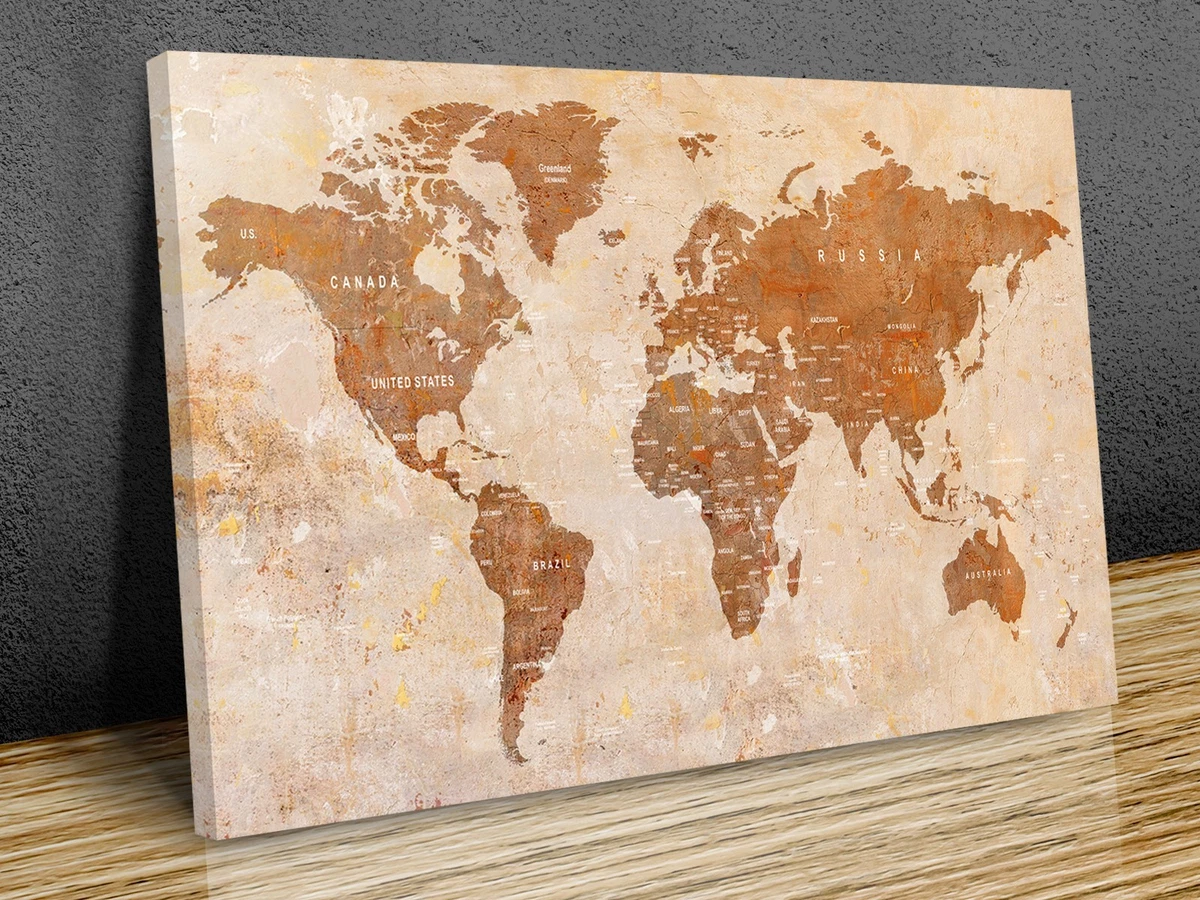 Mapa Del Tesoro Pirata Con Velero, Estrella De Mar, Barco, Montañas Marinas E Ilustración