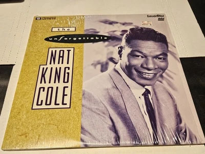 Nat King Cole: Unforgettable [PA-90-306]  Musical Documentary 1988 Laserdisc - Image 1 of 2
