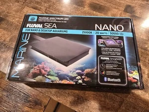 Fluval Sea Marine 3.0 Nano Bluetooth LED Fish Tank Aquarium Lighting 20 Watt 20W - Picture 1 of 3