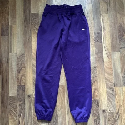 Pantalón de chándal púrpura auténtico para mujer talla M atlético gimnasio entrenamiento deporte Foto 1 de 4