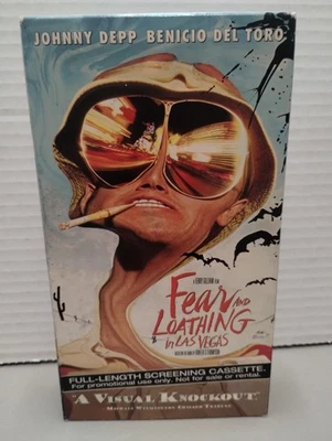 Fear and Loathing in Las Vegas (VHS, Screener/ Promo) VGC Tested Johnny Depp  - Image 1 of 4